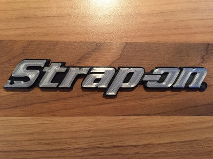 Strap-on badge