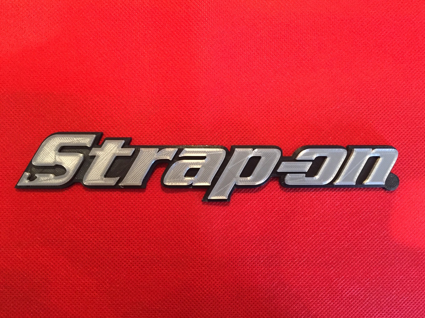 Strap-on badge