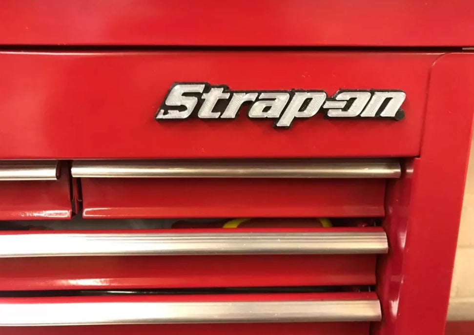 Strap-on badge