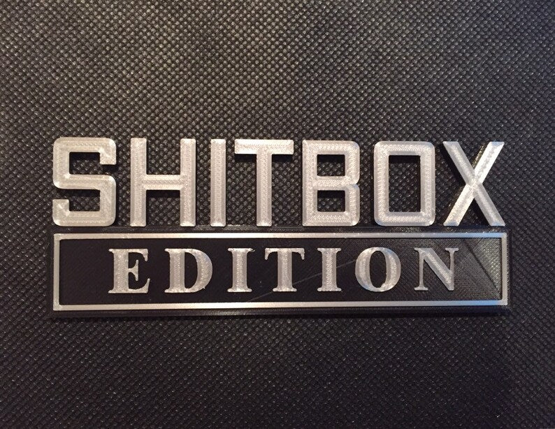 Shitbox Edition Badge