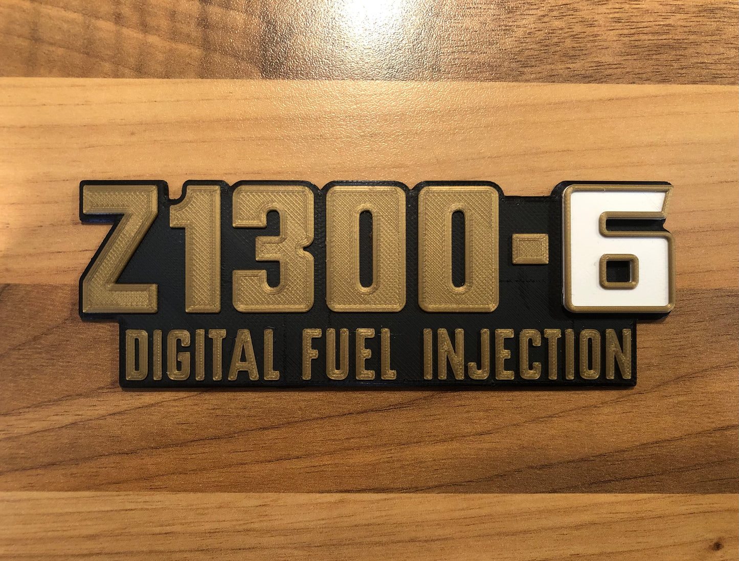 Z1300-6 DFI Digital Fuel Injection Badge Z1300 Emblem for Kawasaki Z1 Z5