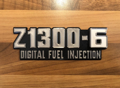 Z1300-6 DFI Digital Fuel Injection Badge Z1300 Emblem for Kawasaki Z1 Z5